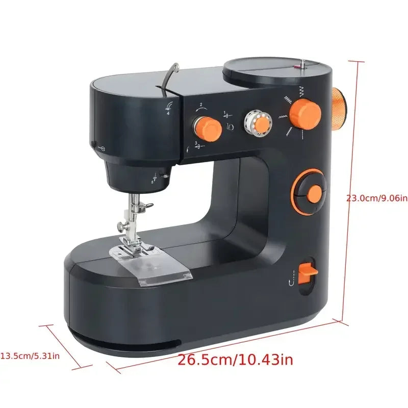 High End Household Small Electric Sewing Machines for Clothing Sewing Tools Portable Electric Sewing and Edge Locking Machines