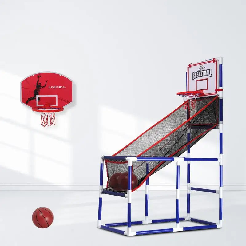 Children's Basketball Shooting Machine Punching Free Basketball Board Easy To Assemble Shooting Frame For Indoor And Outdoor