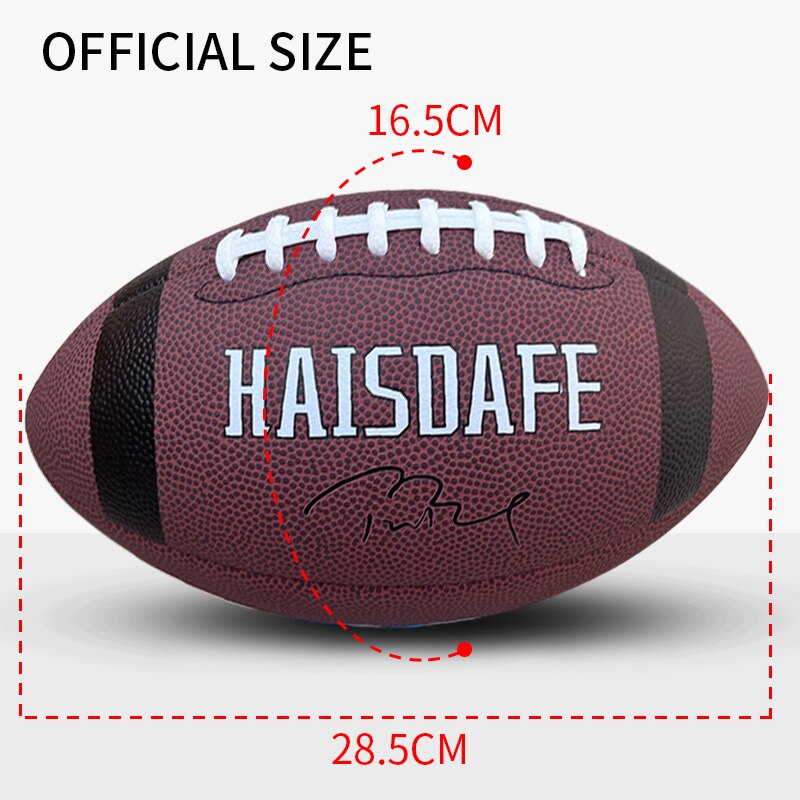 2023 American Football Rugby Ball Size Official Size Junior Football Training Practice Team Sports Rugby Football