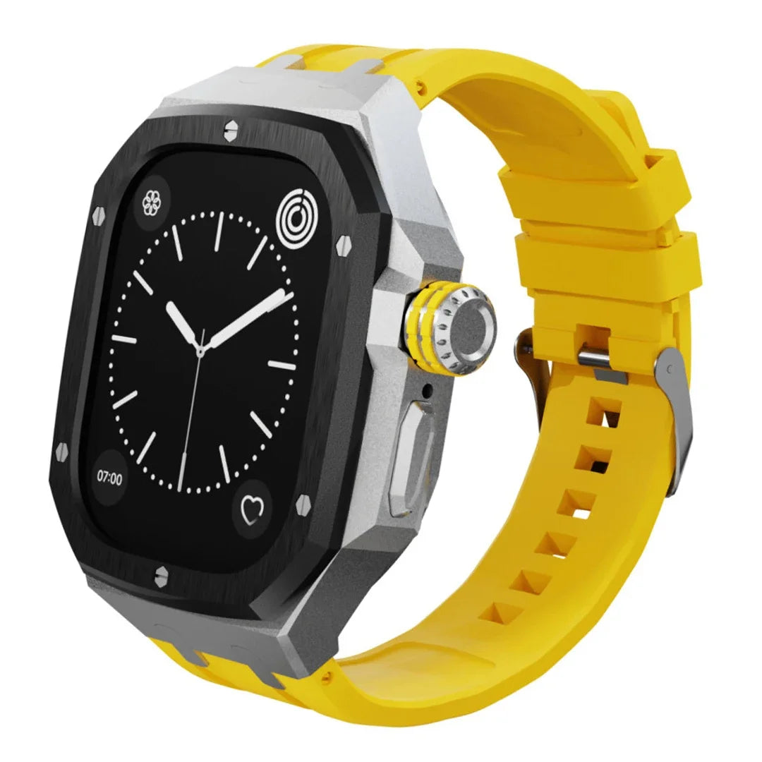 Luxury Stainless Steel Case Mod Kit for Apple Watch