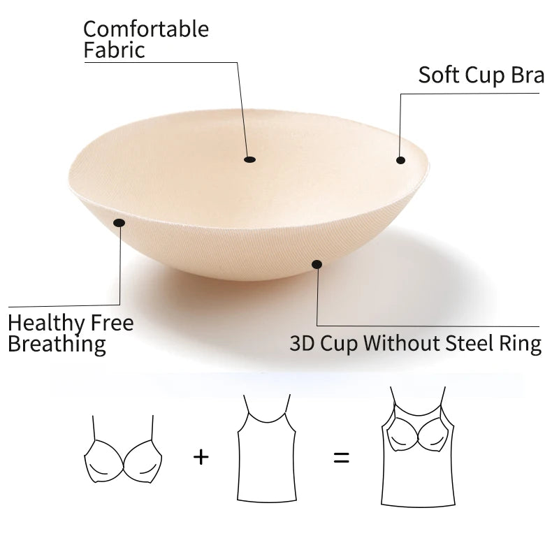 Built-In Bra Shapewear Women Tank Top Tummy Control