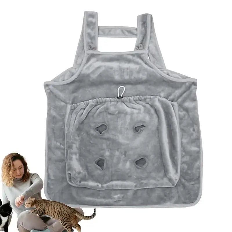 Apron with Holes Outdoor Travel Small Pets Carrier ouch