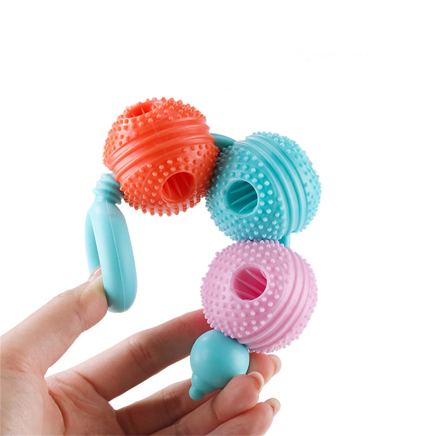 Food Leakage Ball Dog Toy Ball Educational Pet Toy Ball Chewing Ball Teeth Grinding And Cleaning