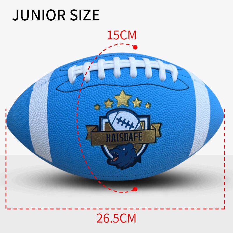 2023 American Football Rugby Ball Size Official Size Junior Football Training Practice Team Sports Rugby Football