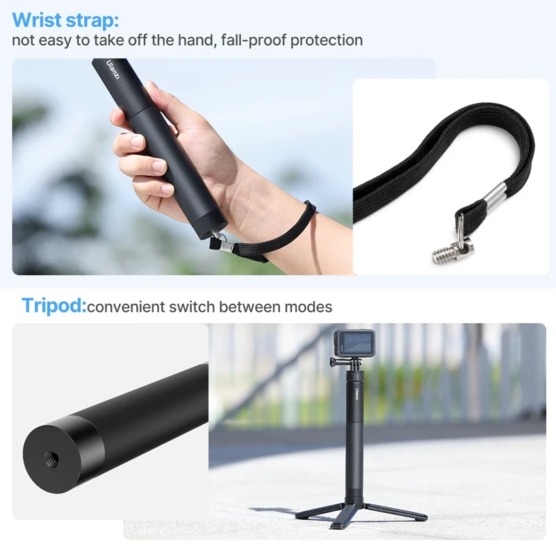 Ulanzi Go Quick II 1.54M Extendable Selfie Stick Tripod