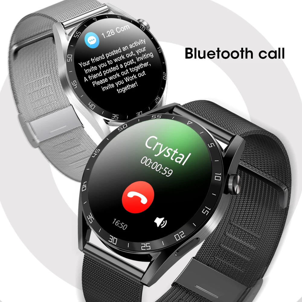 For Phone Xiaomi Huawei Watch GT3 Smart Watch Men Android Bluetooth Call Smartwatch 2023 Smart Watch for Iphone Huawei Xiaomi