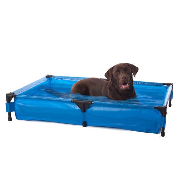 Pet Pool Large Blue 30" X 42" X 7"  House Dog  Dog House  Dog Beds for Small Dogs