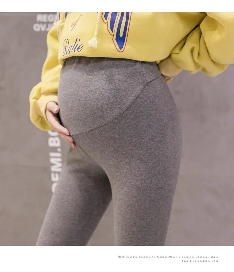 High-Waist  Design Maternity Leggings