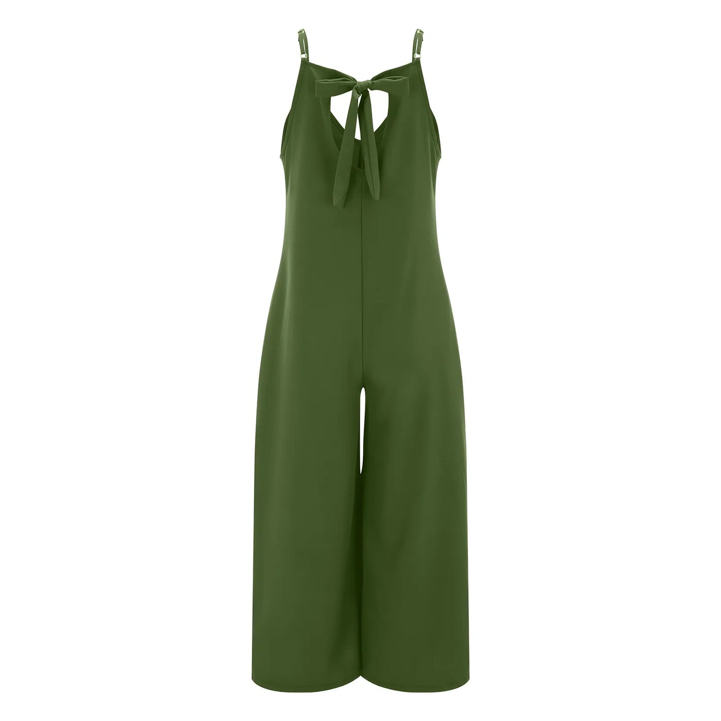 Sleeveless Suspenders Jumpsuit