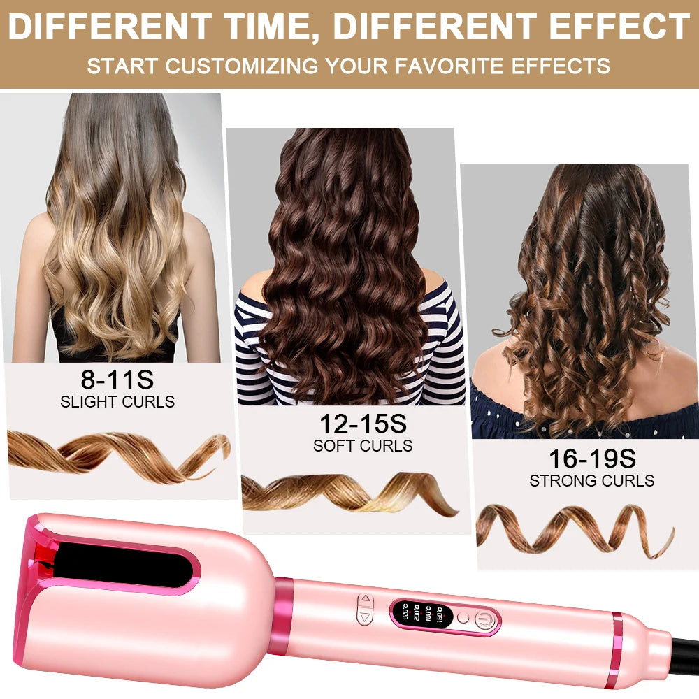 SPESHE Air Spin Hair Curler Auto Curling Iron Anti Scalding