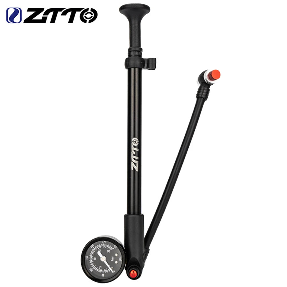 300PSI Bicycle Air Pump with Gauge