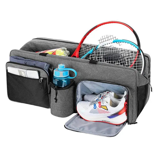 Tennis Rackets Bag Racquet Tennis Bag Duffle Bag with Separate Ventilated Shoe Compartment