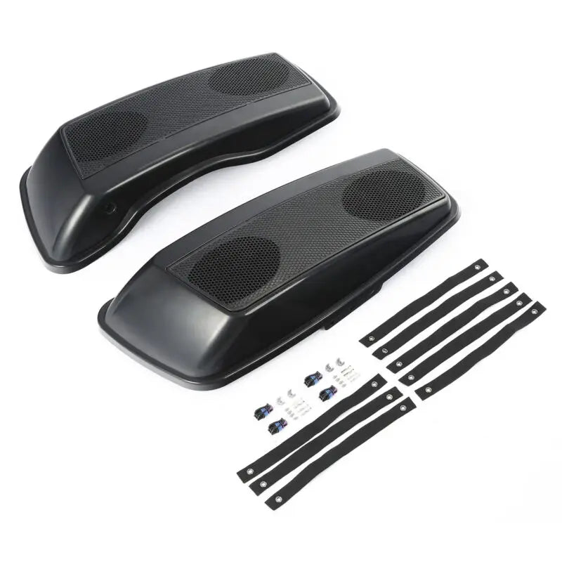 Motorcycle Saddlebag Lids 5x7" Speakers For Harley Touring Road Glide Street Glide 2014-2022