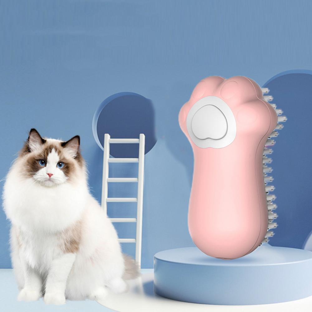 Gentle Massage Pet Bath Brush with Leakproof Shampoo Dispenser for Dogs Cats Short/long Hair Grooming Comb