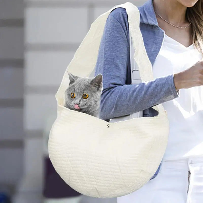 Pet Dog Cat Sling Carrier Shoulder Crossbody