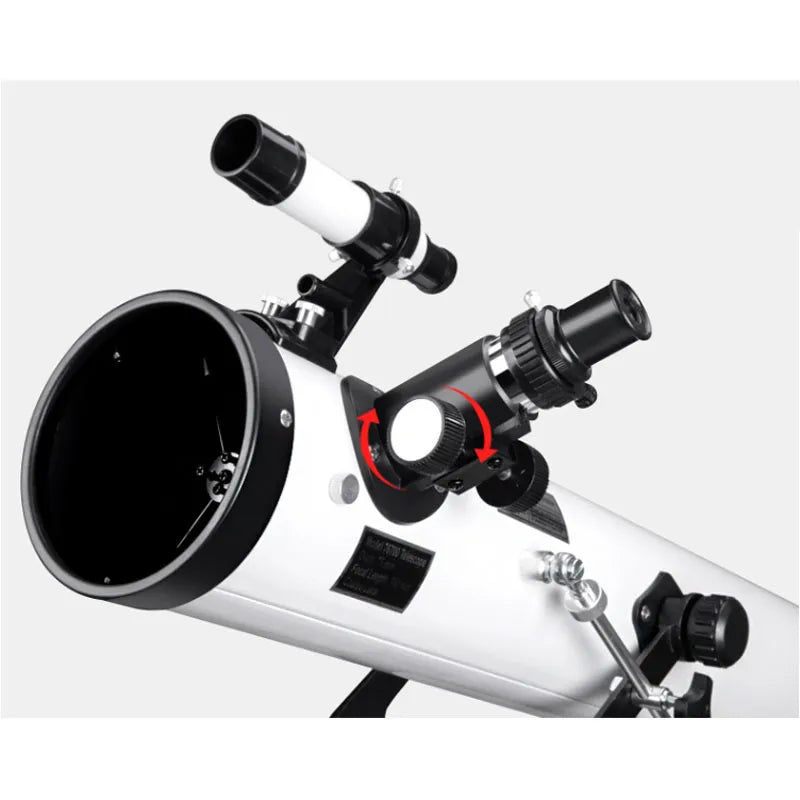 76700 Reflector Professional 875X  Astronomical Telescope Monocular HD for Stargazing Kids Free Gift Moon Sun Filter