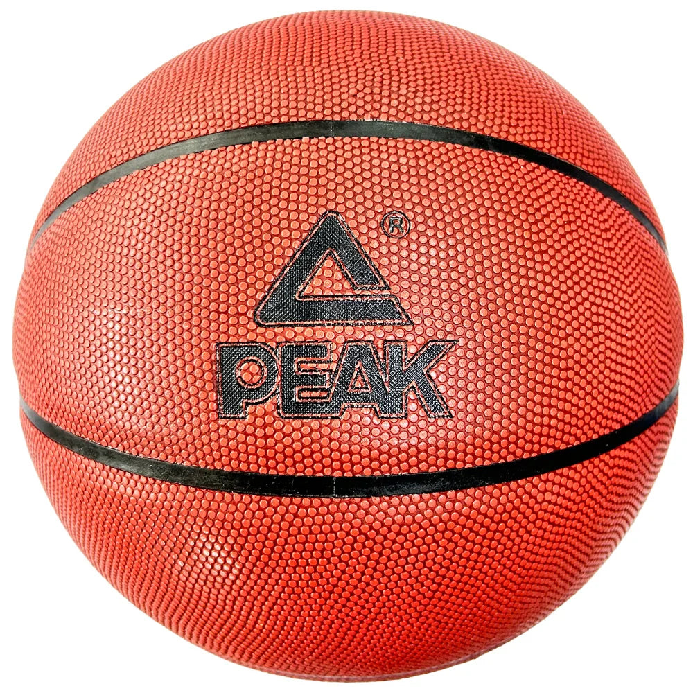 PEAK Basketball Official Size 7 Professional PU Game Basketball Outdoor Durable Ball for Men Women Training Team Basketball