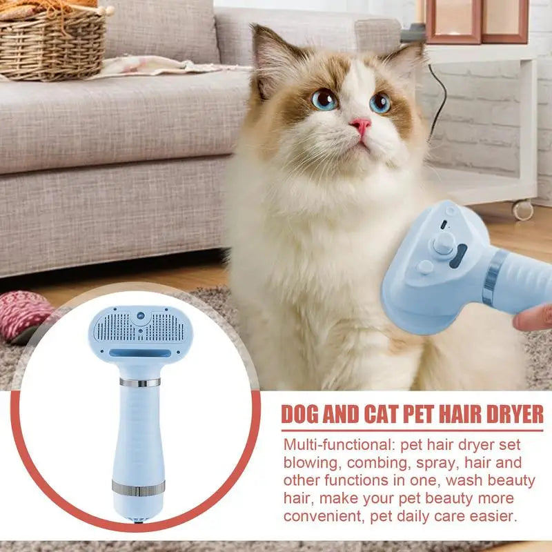 Pet Hair Dryer 3-in-1 Intelligent Handheld Electric Blower