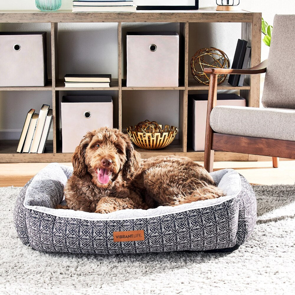 Lounger Pet Bed, Large, 36&quot; x 27&quot; - DJVWellnessandPets