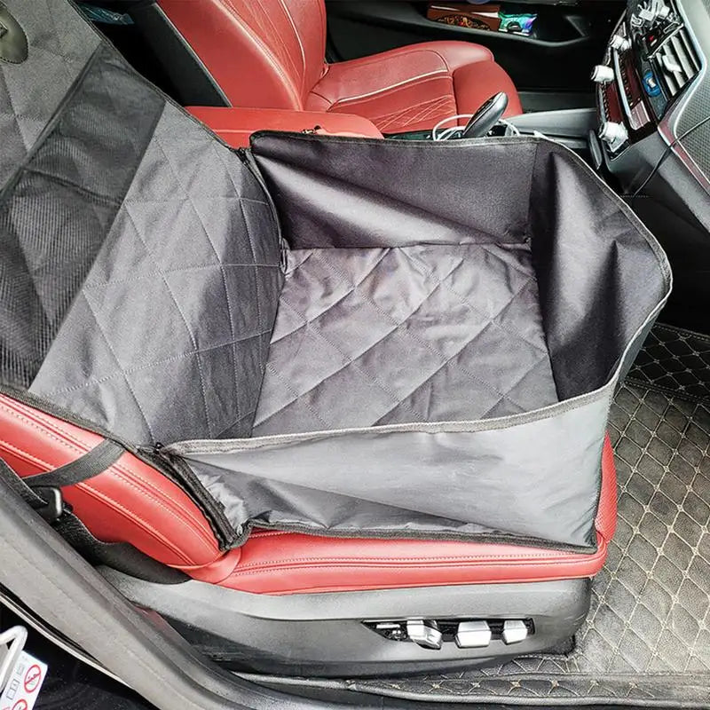 Pet Seat Carrier Bag With Detachable Cushion Pockets