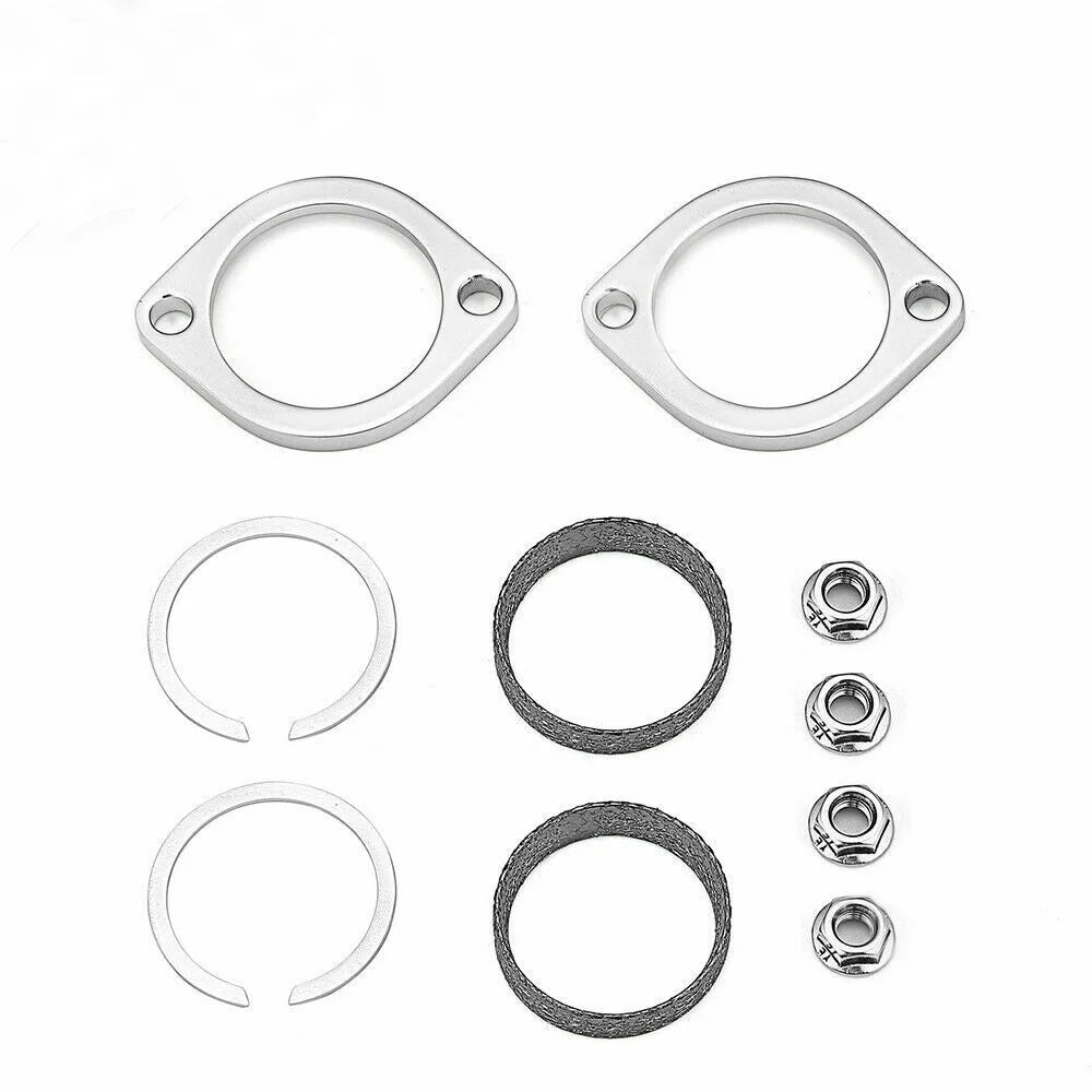 Motorcycle Accessories Exhaust Flange Gasket Seal Drag Pipes Adapters Port Torque Cone For 1986-UP Harley-Davidson