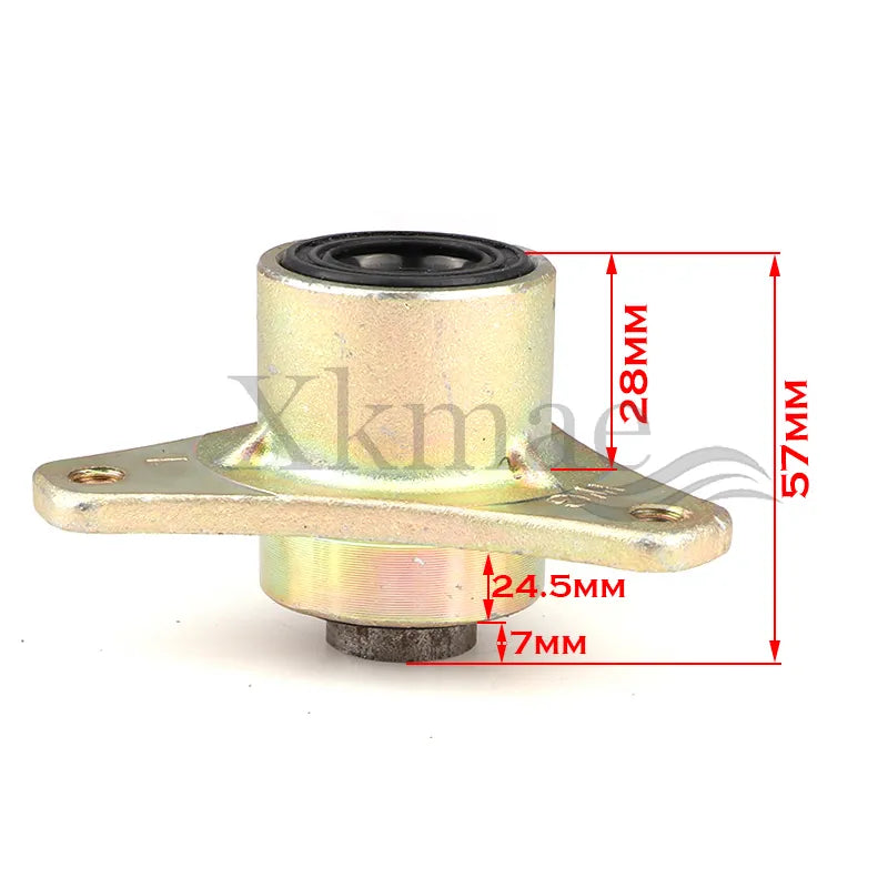 17mm M8*3 stud Wheel Hub For 49cc 50cc 168F 200 ATV 16X8-7 145/70-6 Rim Tire Electric Go Kart Buggy ATV Scooter Quad Bike Part