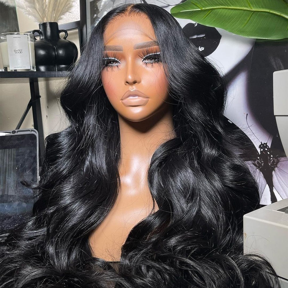 30inch Body Wave Lace Front Wig 13x4 /360 Lace Frontal Wig 4x4 Lace Closure Wig HD Lace Frontal Wigs For Women Human Hair 180% - DJVWellnessandPets