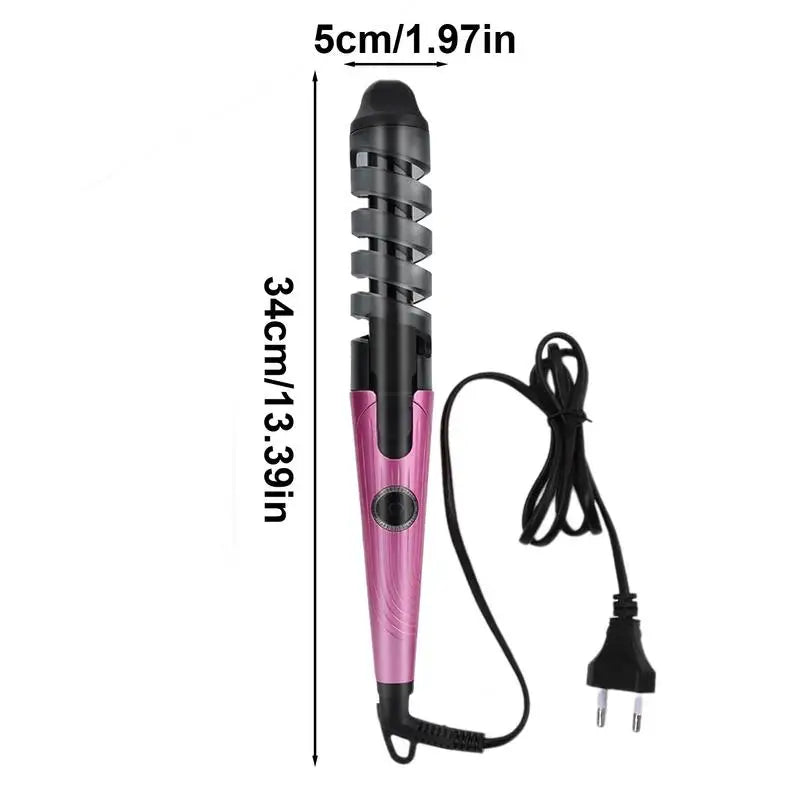 Hair Curling Iron Straightener Andr 2 In 1 Portable Automatic