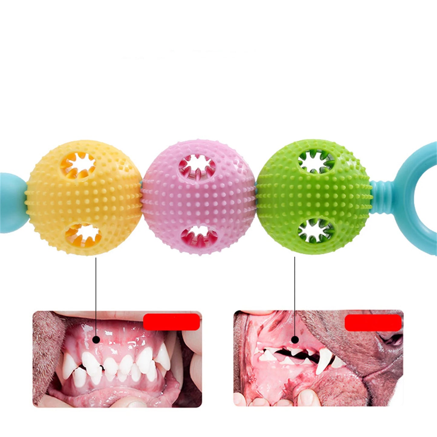 Food Leakage Ball Dog Toy Ball Educational Pet Toy Ball Chewing Ball Teeth Grinding And Cleaning