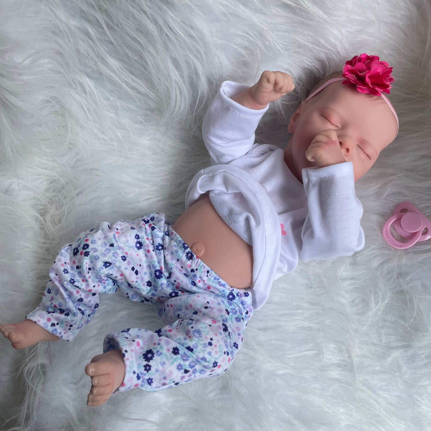 Reborn Baby Doll Full Silicone Vinyl Body Girl Twin Bather Premature 40CM