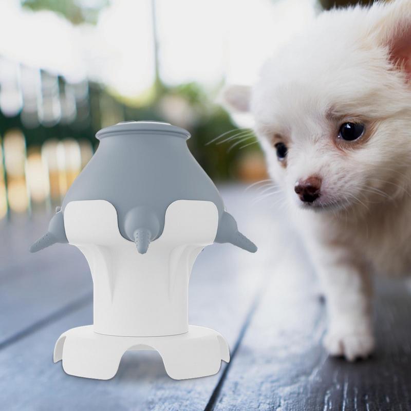 Nipple Puppy Feeder Milk Replacer Puppy Bottles Feeder Pet Milk Feeding Bowl For Multiple Puppies Kittens Small Dogs Cats