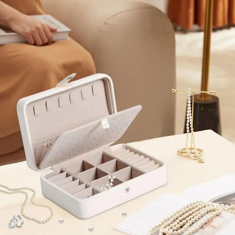 Mini Jewelry Travel Case Portable Organizer Portable