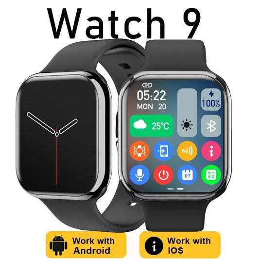 Smart Watch Body Temperature BT Call NFC