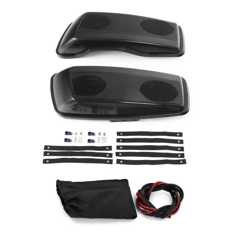 Motorcycle Saddlebag Lids 5x7" Speakers For Harley Touring Road Glide Street Glide 2014-2022