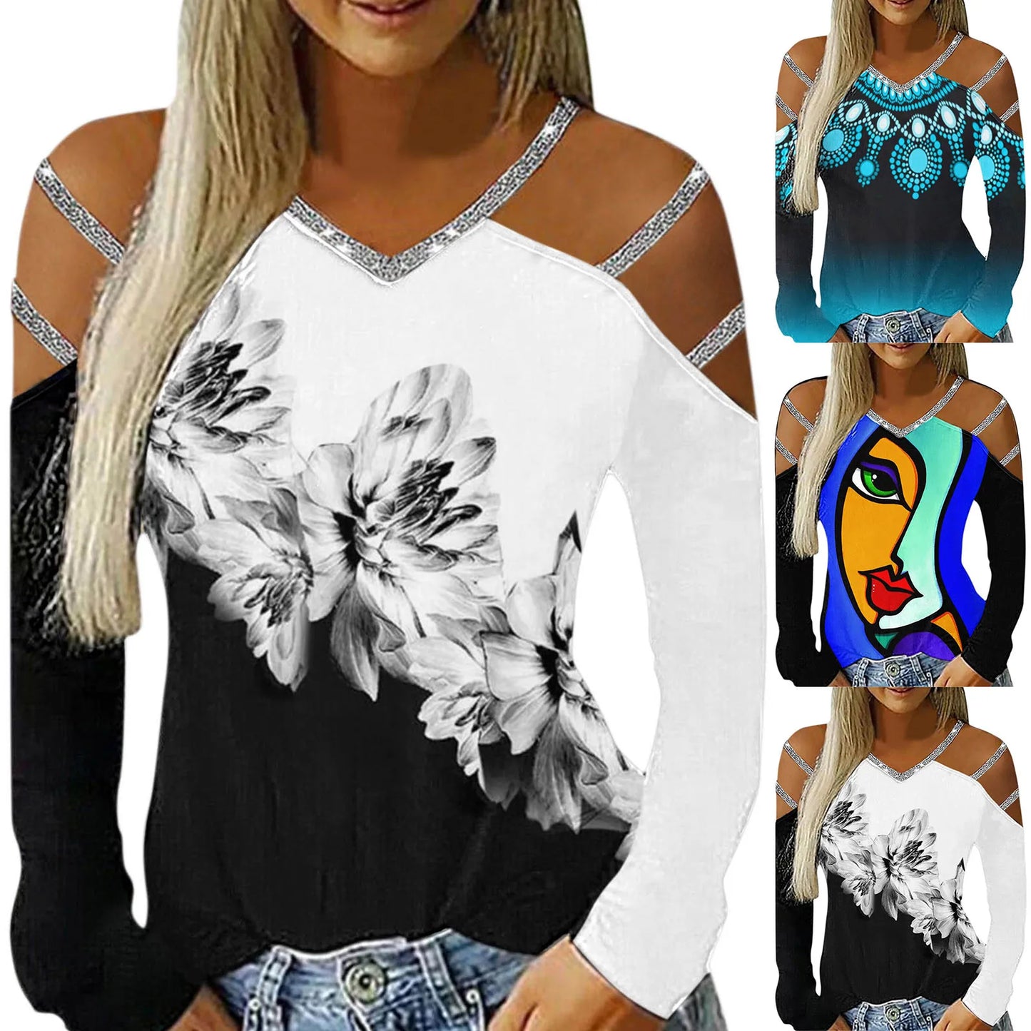 Fashion Women's Shirts & Blouses Printed