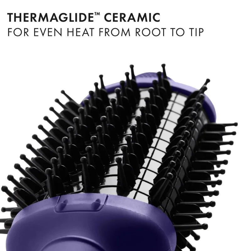 Hot Tools Pro Signature Ultimate Heated Hair Brush, Purple