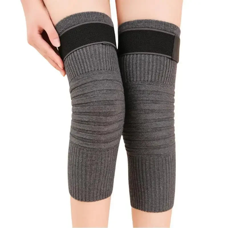 1 Pair Men Women Cashmere Knee Support Brace Leg Warmer