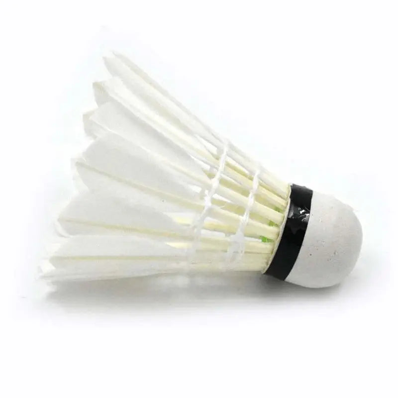 12 Pieces Badminton Shuttlecock Durable Duck Feather Badminton Ball