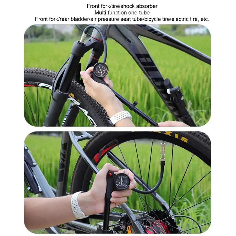 Bicycles Tire Air Pump Inflator Portable