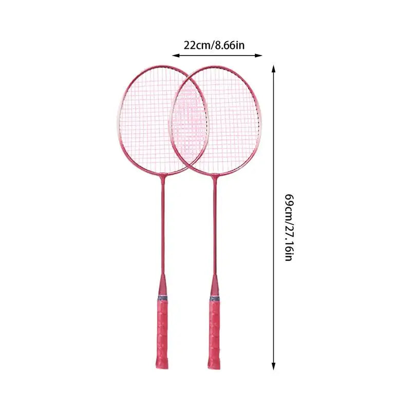 Badminton Racquet Anti-Slip And Solid Badminton Rackets Equipment Badminton Racquet With Soft And Comfortable Handle For Sports