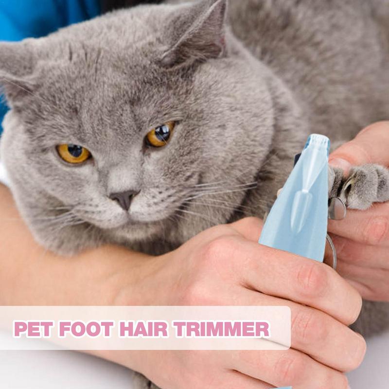 Dog Paw Hair Trimmer Dog Cat Paws Hair Rechargeable Clipper Quiet Hair Clipping Tools For Pet Grooming Supplies For Paws Ears