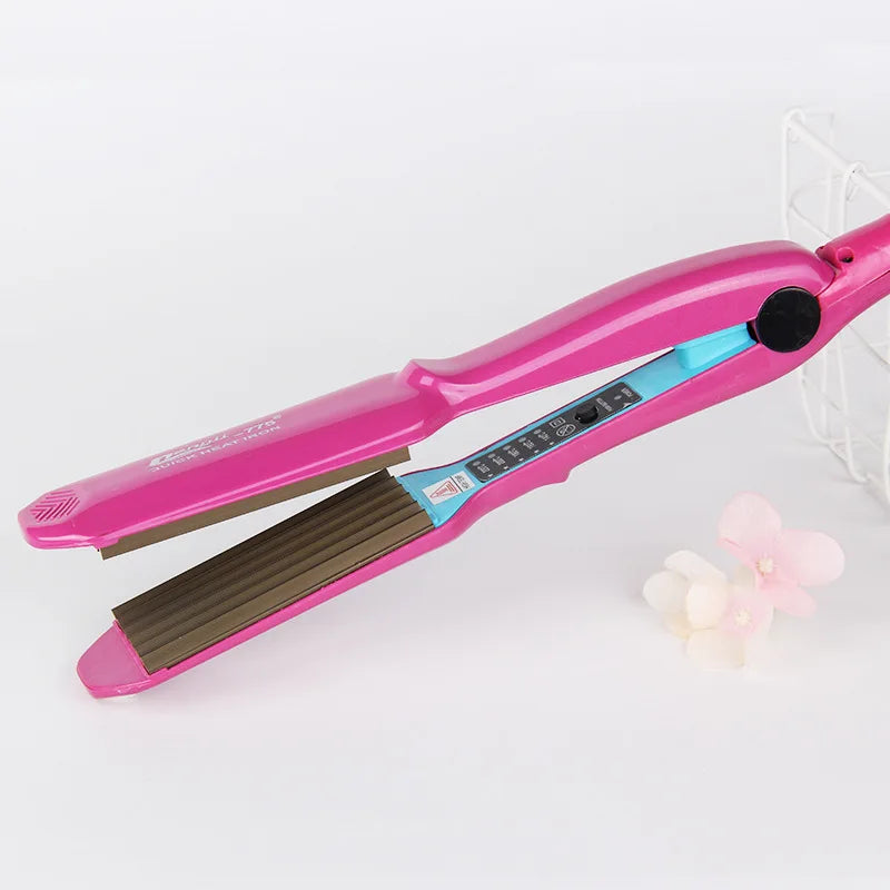 Professional Hair Crimper Curler Dry & Wet Use