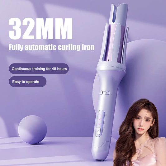 Automatic Hair Curling Iron Ceramic Rotating Hair Waver