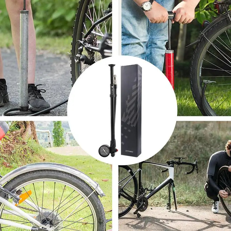 Bicycles Tire Air Pump Inflator Portable