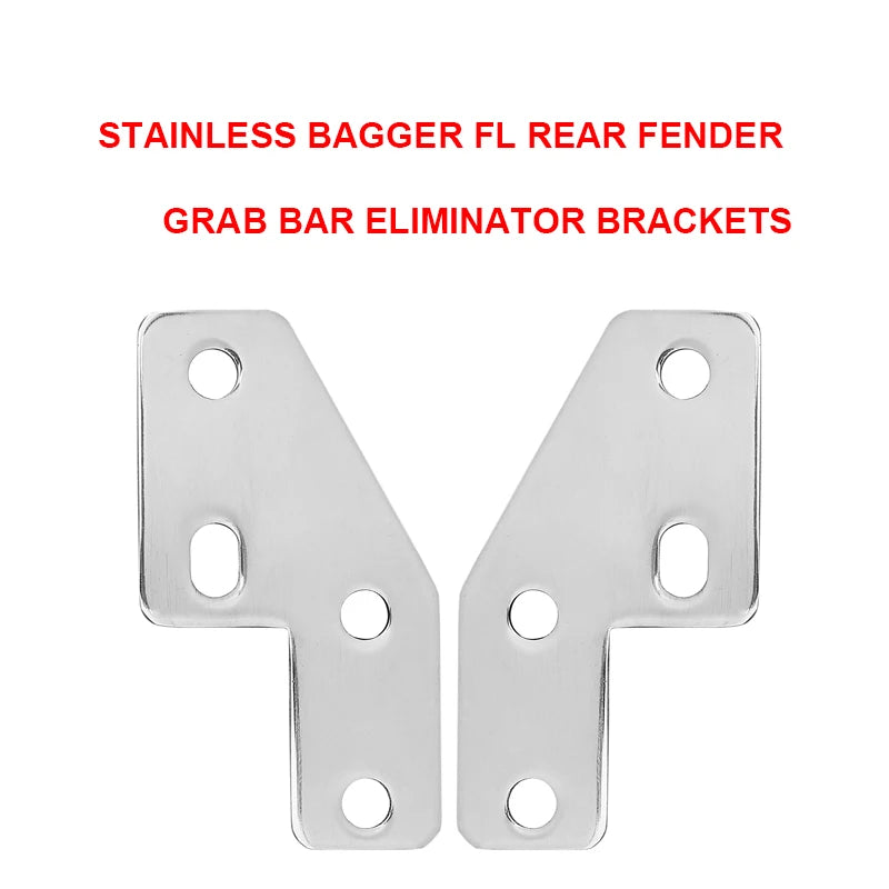 For Harley-Davidson Bagger Wide Rear Fender Stainless Steel Grab bar Replace Eliminator Bracket Motorcycle Accessories