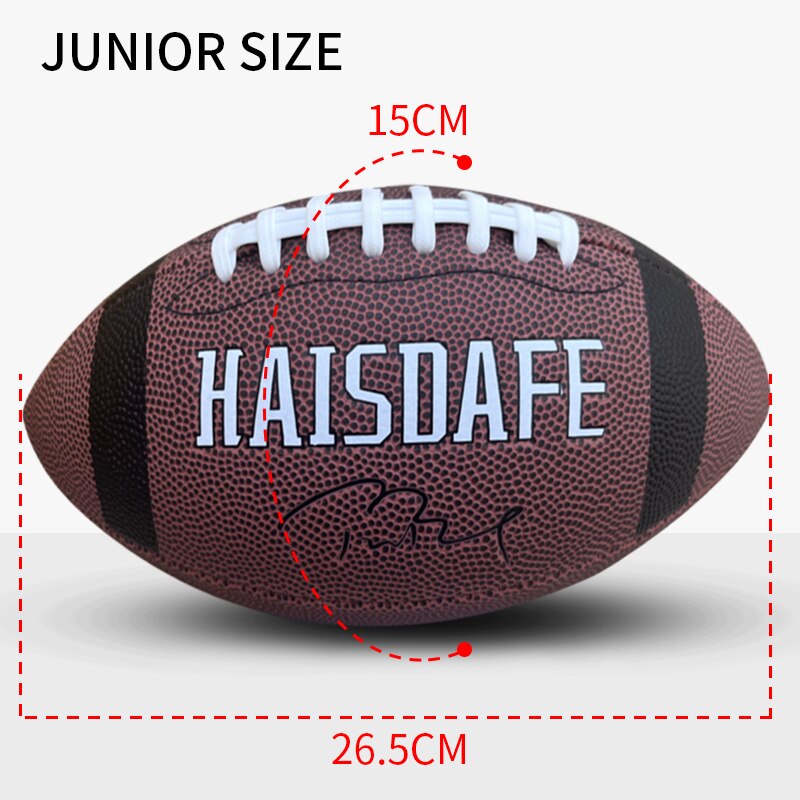 2023 American Football Rugby Ball Size Official Size Junior Football Training Practice Team Sports Rugby Football