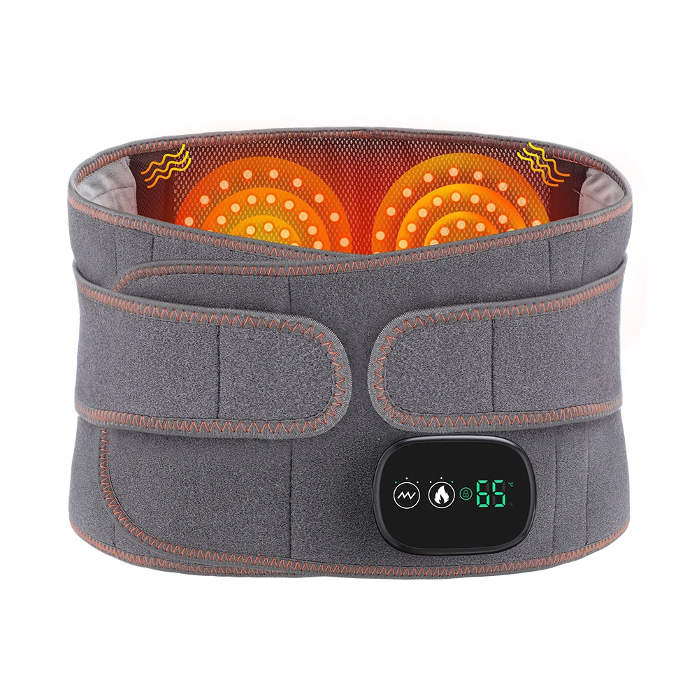 Electric Infrared Heating Therapy Waist Massager Back Support