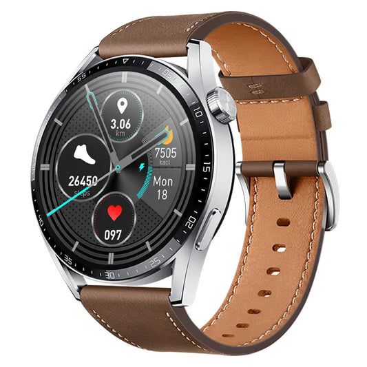 For Phone Xiaomi Huawei Watch GT3 Smart Watch Men Android Bluetooth Call Smartwatch 2023 Smart Watch for Iphone Huawei Xiaomi