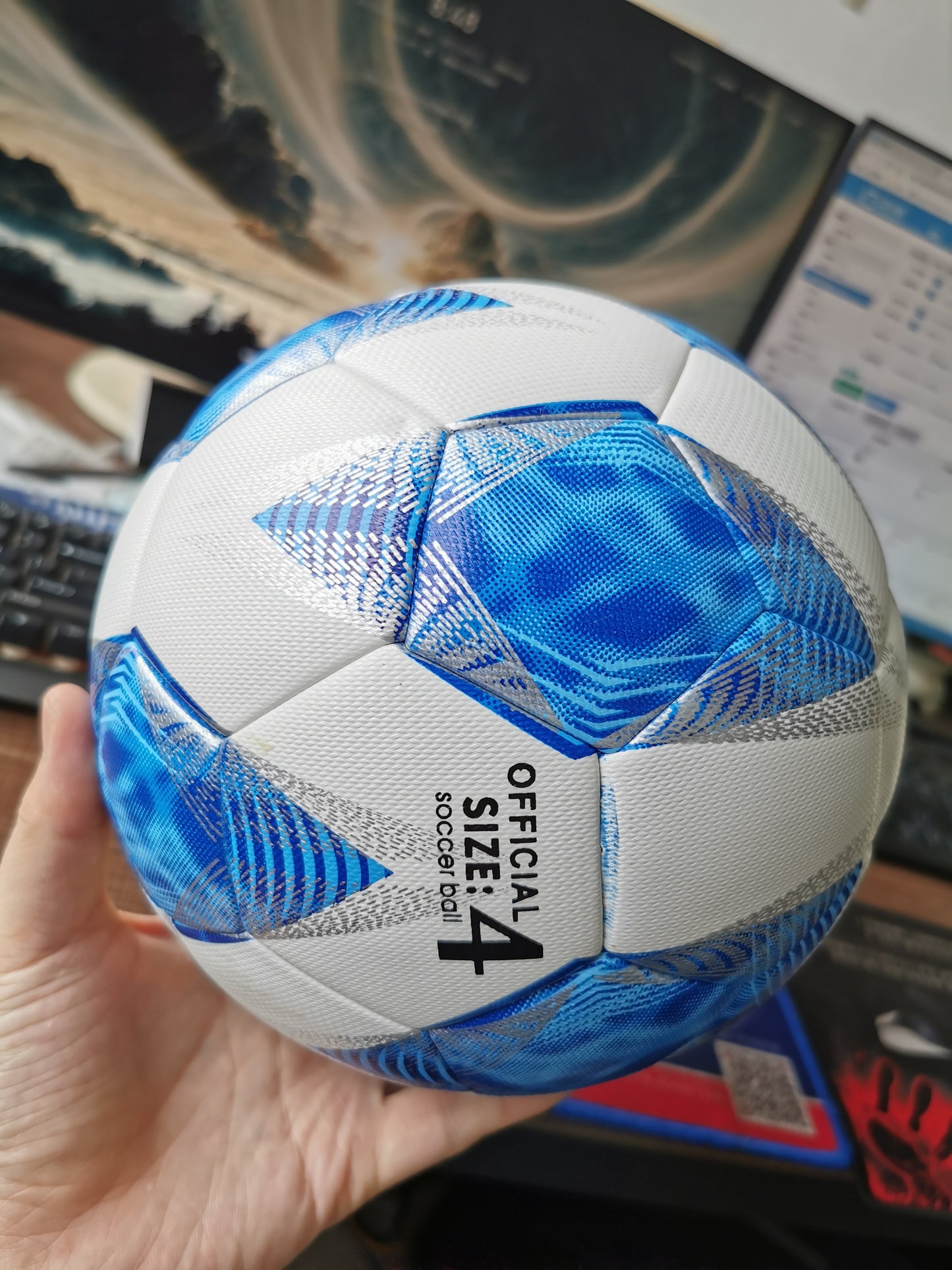 Molten Football Superior Function and Design Ultimate Ball Visibility, for Adults & Kids, Indoor Outdoor SIZE 5 Quality Football