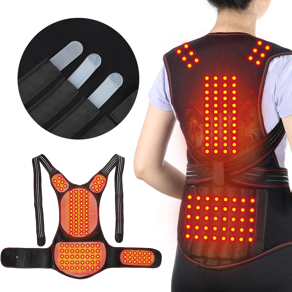 118 Tourmaline Magnetic Therapy Self-Heating Shoulder Wrap